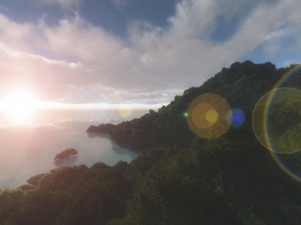 3d island scene clouds model - Island Animation by Jeremy072021